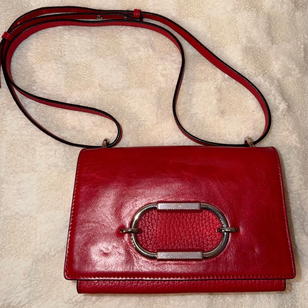 Vince Camuto Red Leather Women's Bag